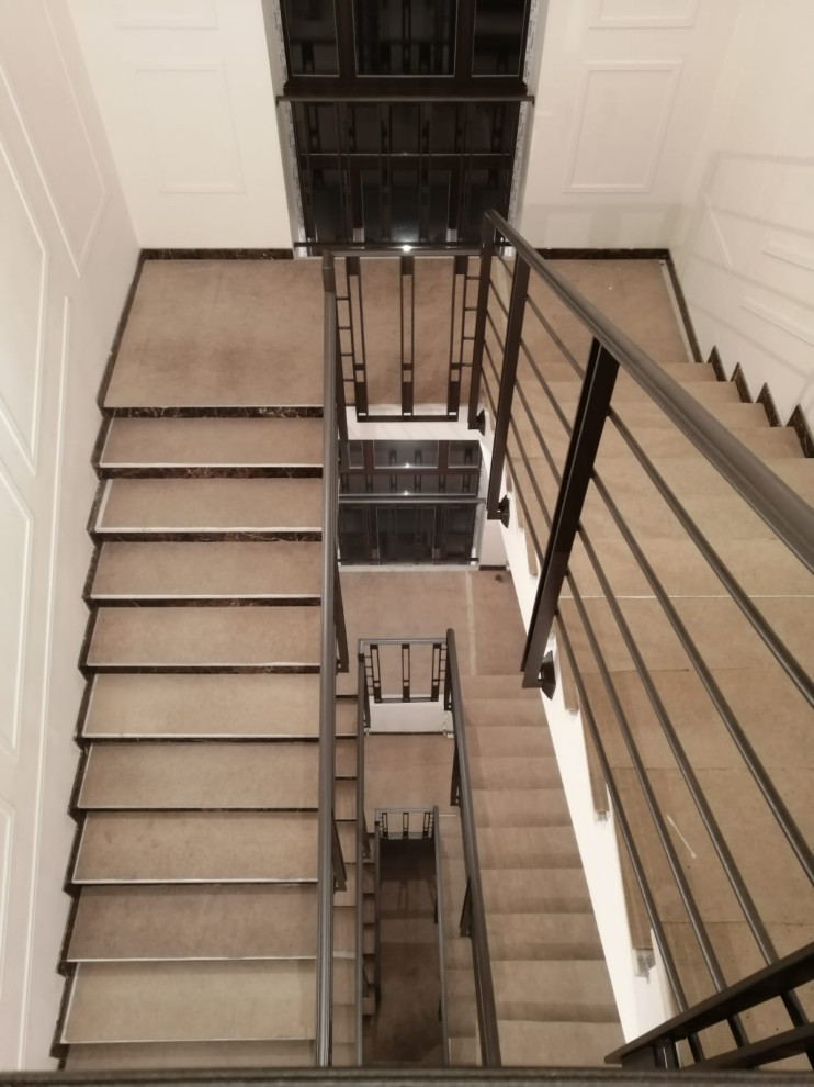 Перильное ограждение по проекту дизайнера