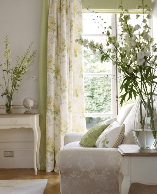 LAURA ASHLEY デュベカバー Honeysuckle Trail Honeysuckle Trail Camomile Wallpaper & Corby Check Apple