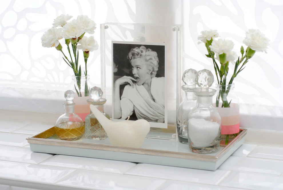 Eclectic home design photo in Devon