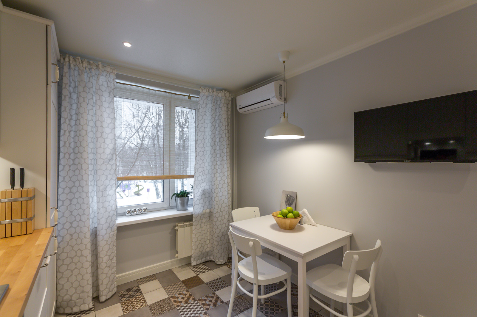 Трехкомнатная квартира в скандинавском стиле.