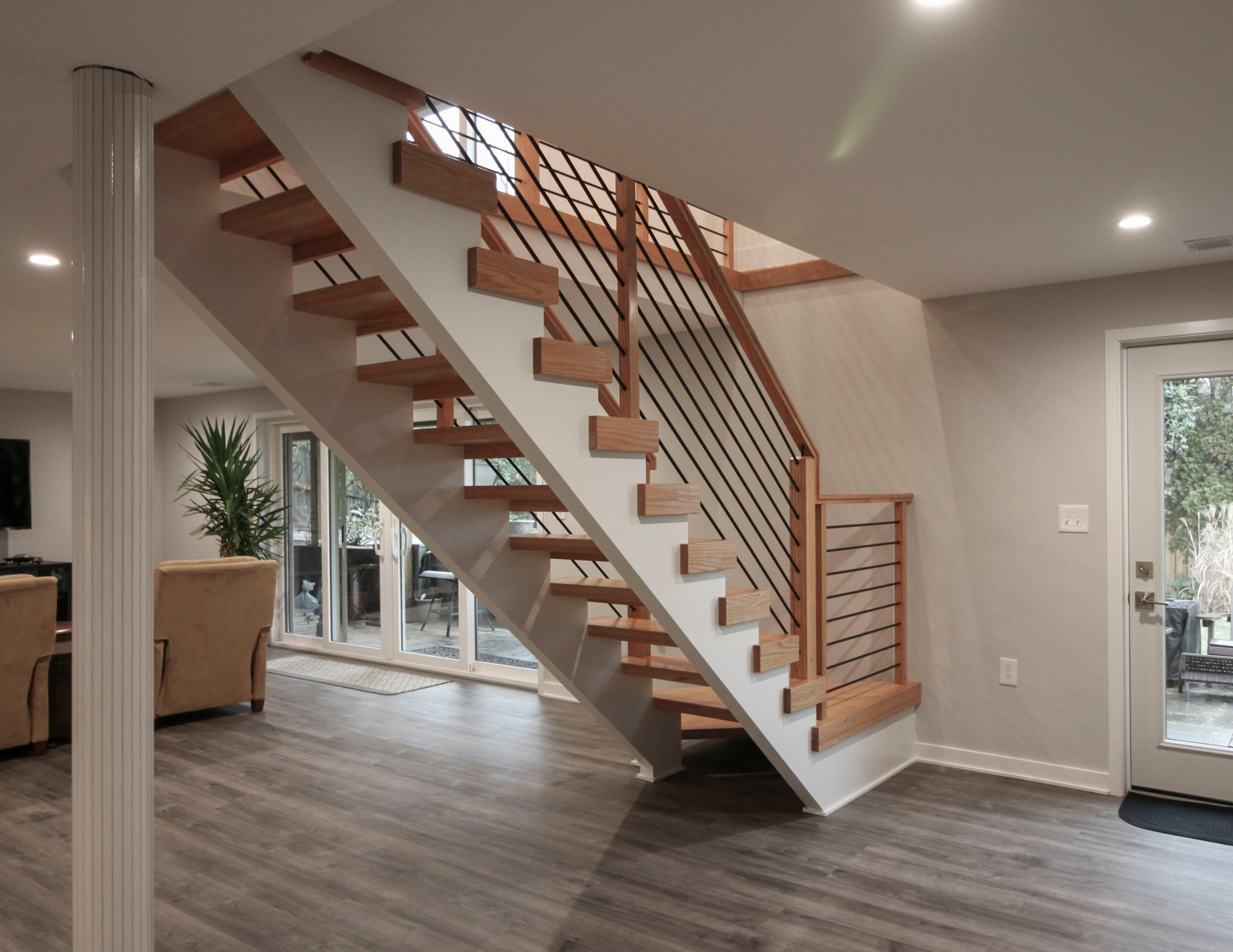 99_Modern & Open L-Shape-Winder Stair, Arlington VA 22207