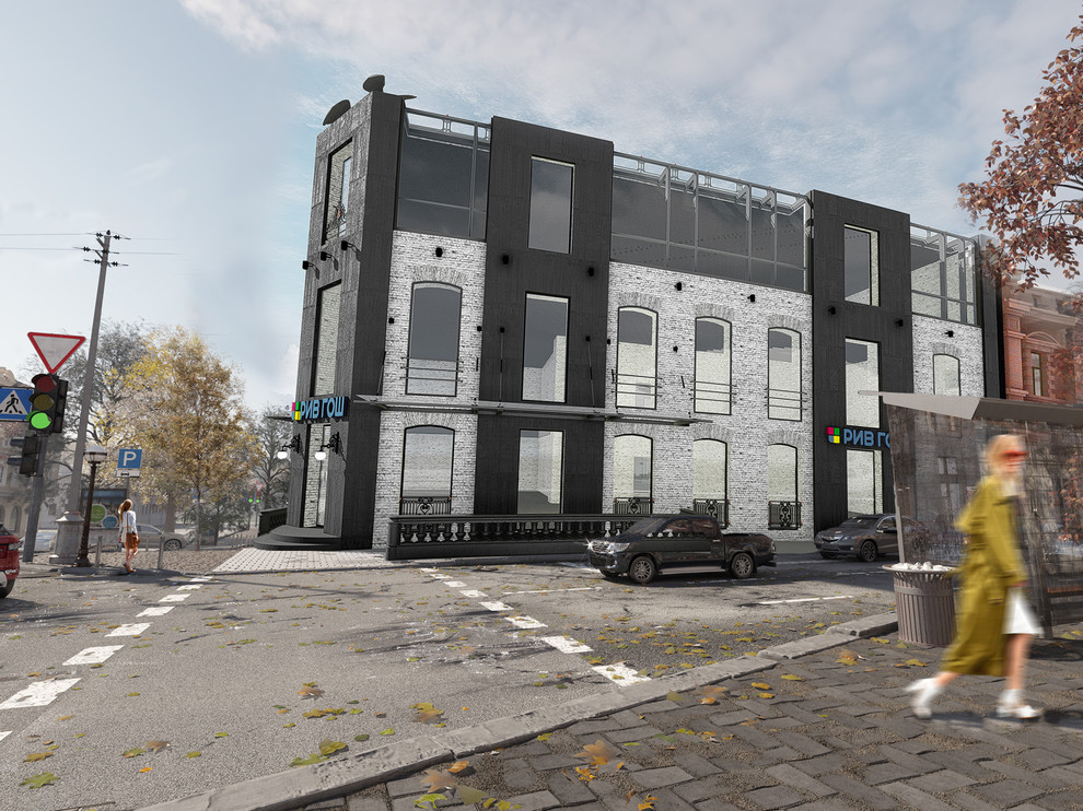 Концептуальный проект реконструкции здания в городе Краснодаре