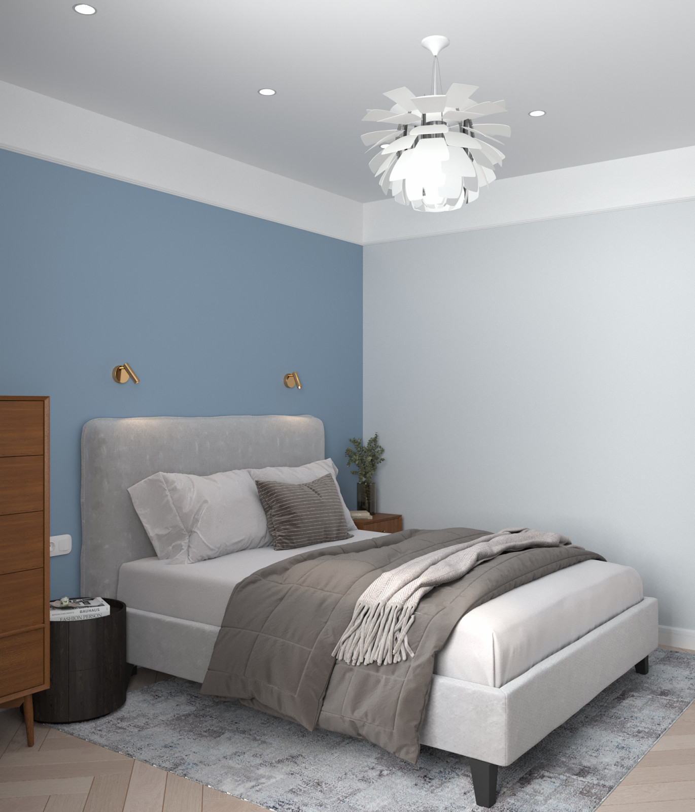 Светлая квартира в "сталинке"