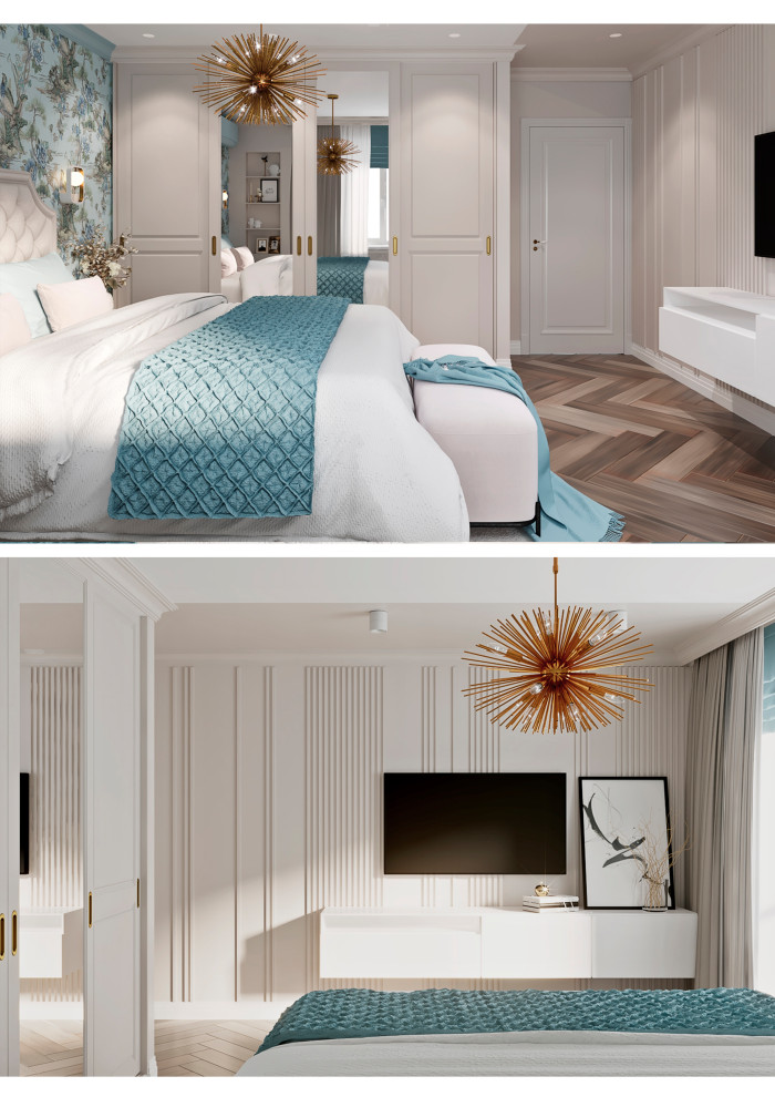 Визуализация 3-4омнатной квартиры в Люберцы