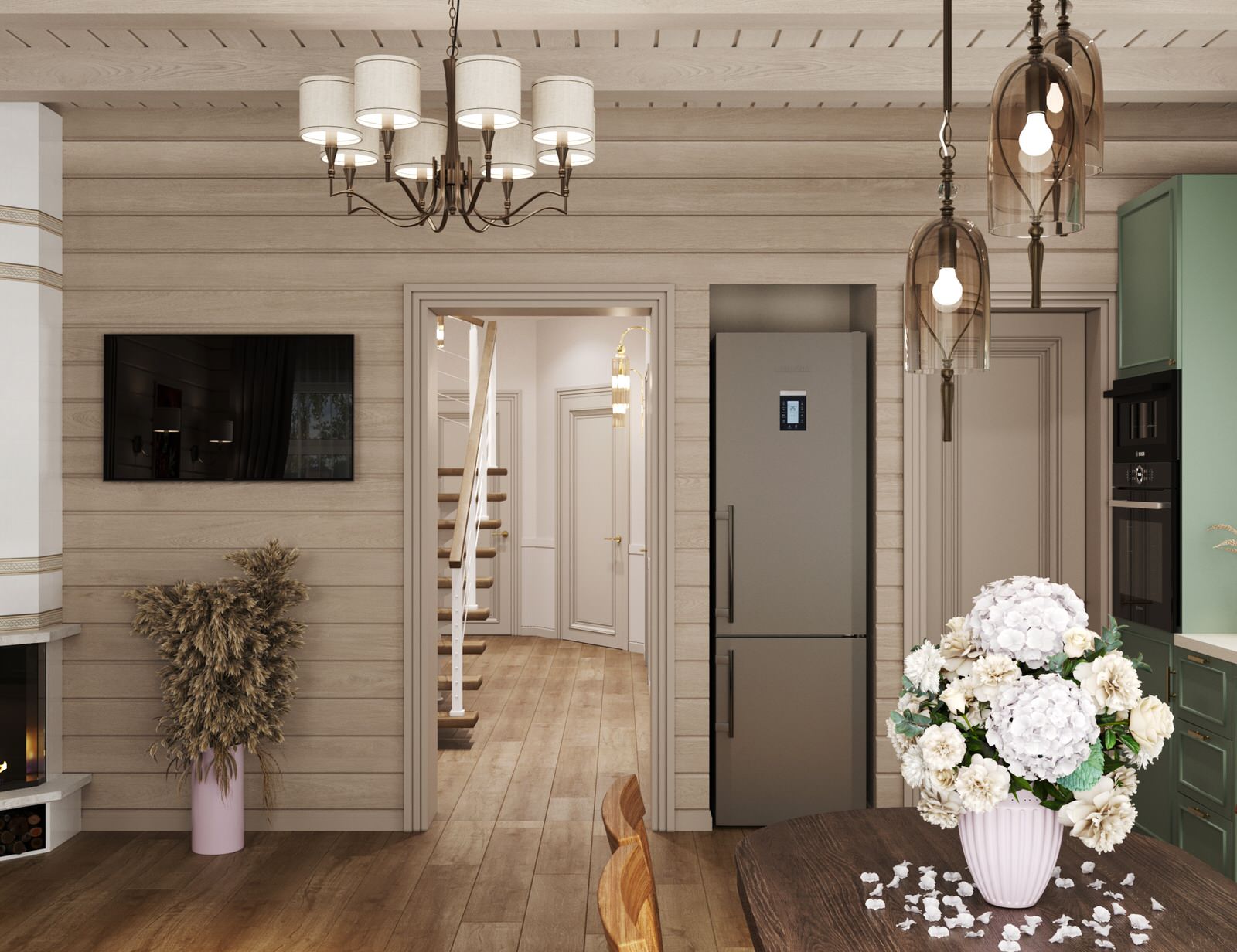 Кухня-гостиная