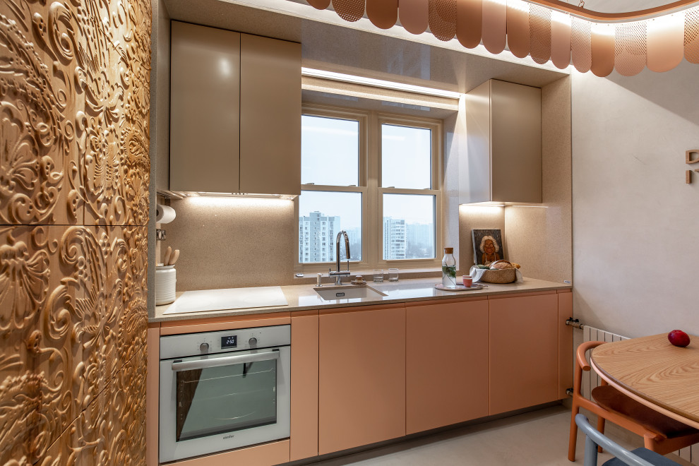 Тропическая кухня под цветком протеи