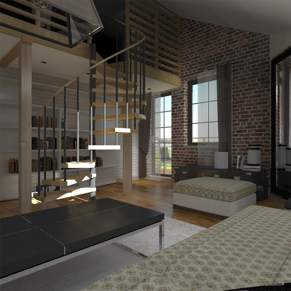 "Лофт" в "Монастырском озере", Новая Рига, 2012