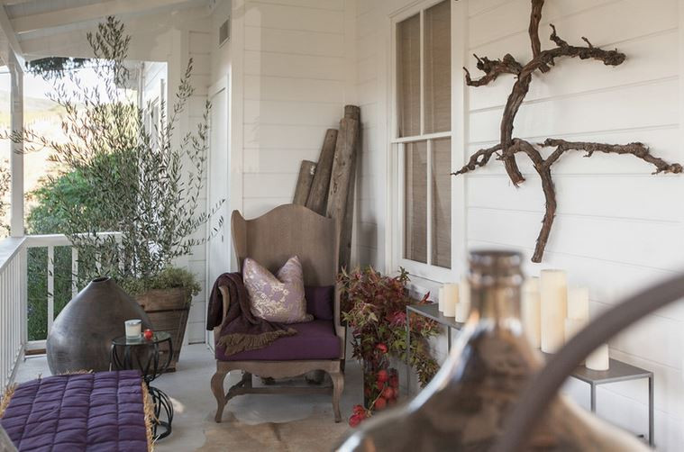 Napa Vineyard Front Porch