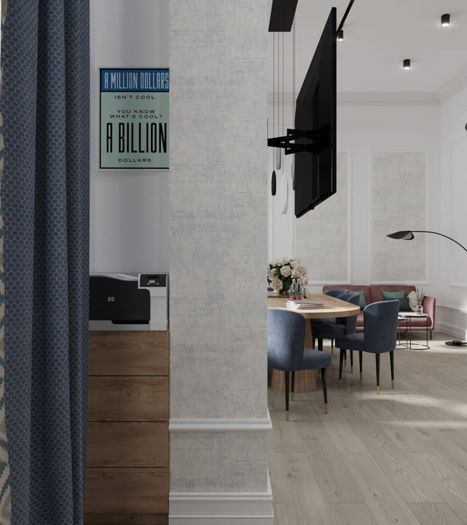 Офис 50 м² для Текстильной фабрики