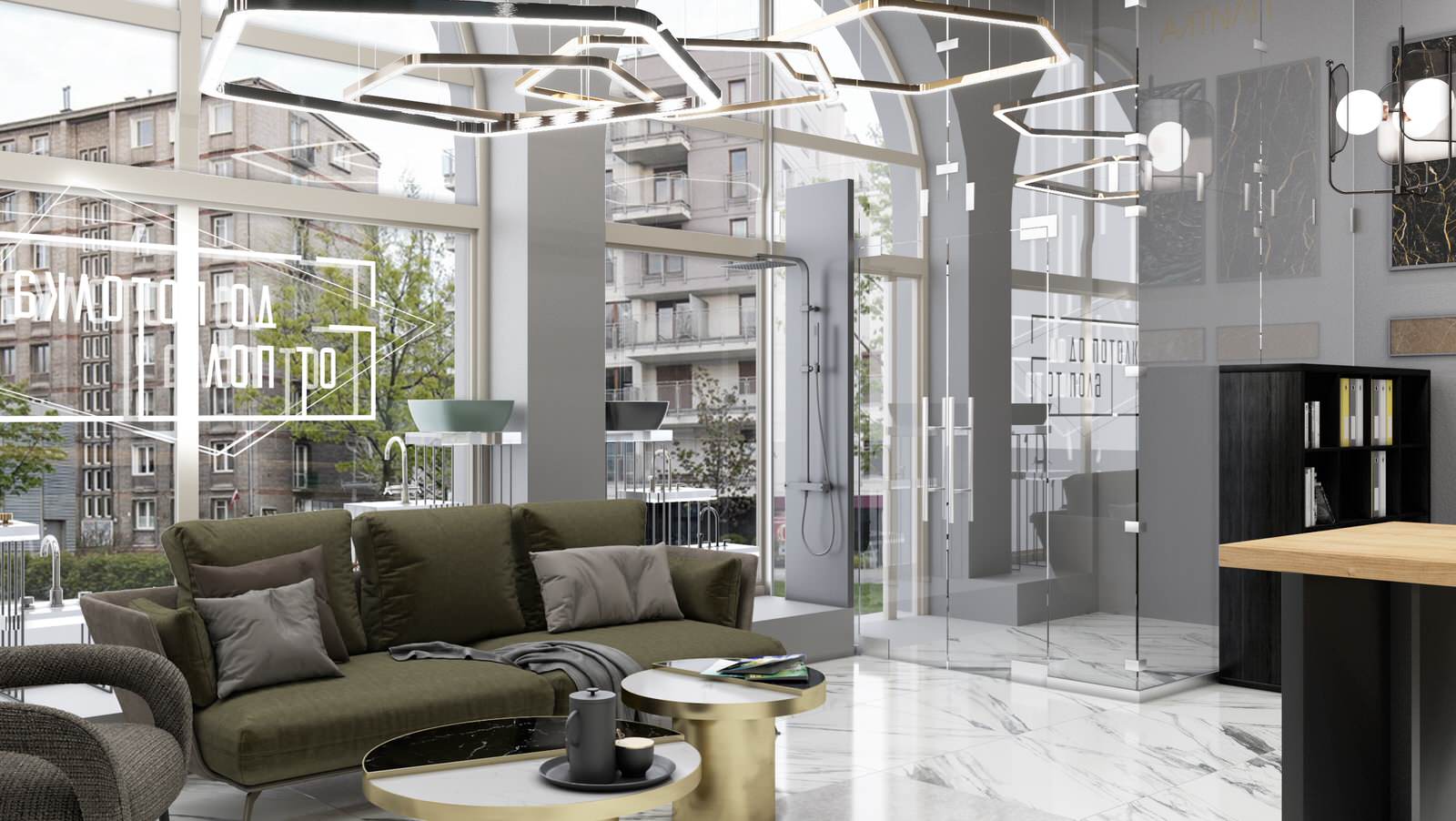 Шоу-рум строительной компании