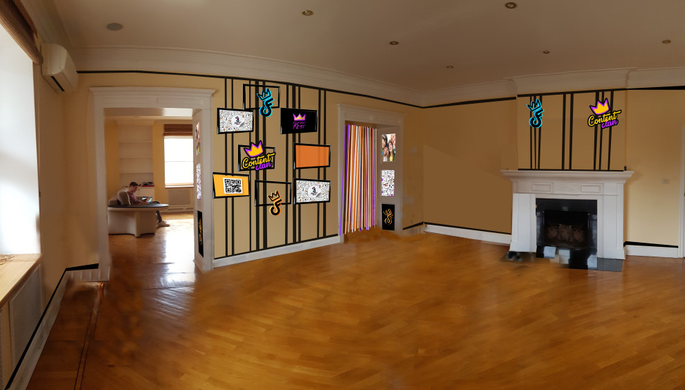 Переделка входной зоны Тик-ток хауса Contentclan