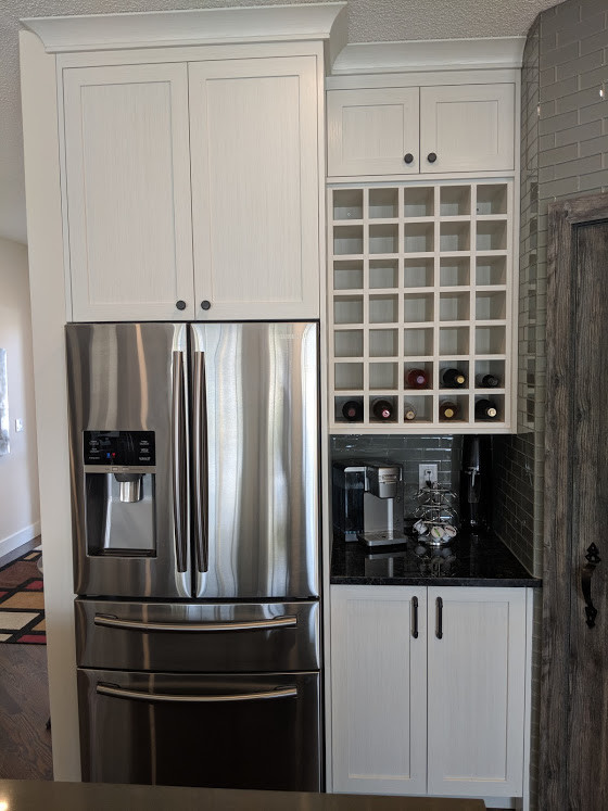 Chestermere Kitchen Renovation Before & After Pictures