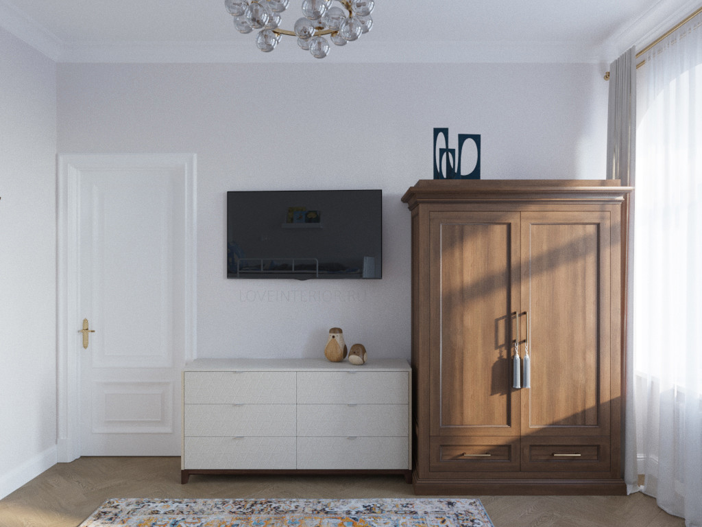 Квартира в доме, построенном в XIX веке в центре Москвы