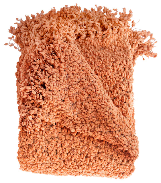 Betsy Throw Blanket, Coral