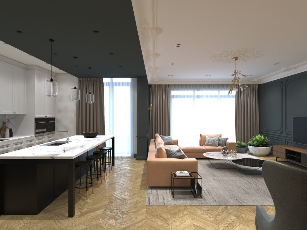 Лепной декор в современном интерьере.