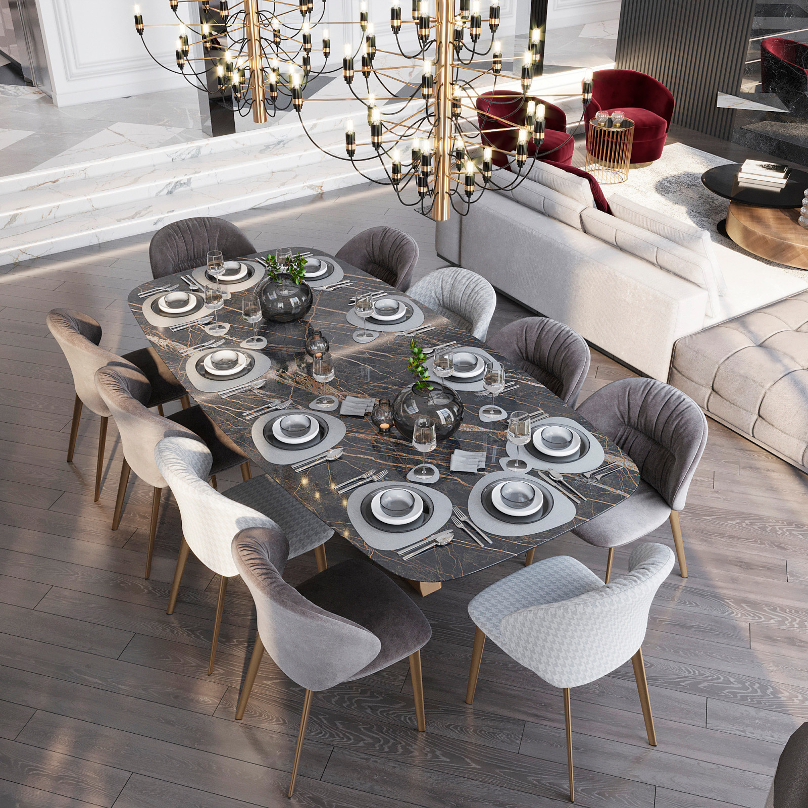 Дизайн-проект загородного дома 239 м2 в Воронеже