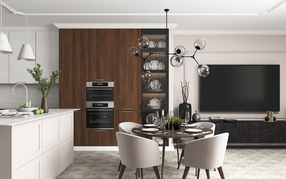 дизайн интерьера коттеджа