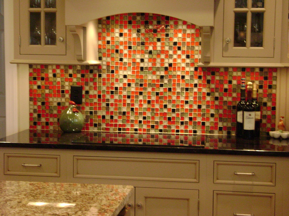 Example of a transitional kitchen design in DC Metro