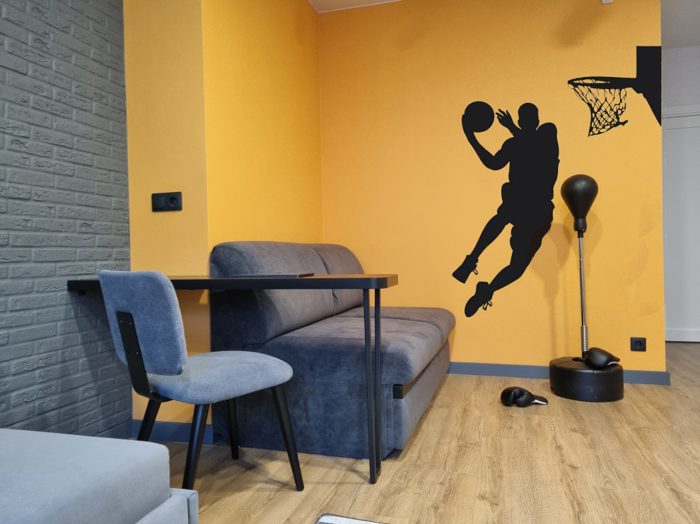 комната подростка с элементами лофта