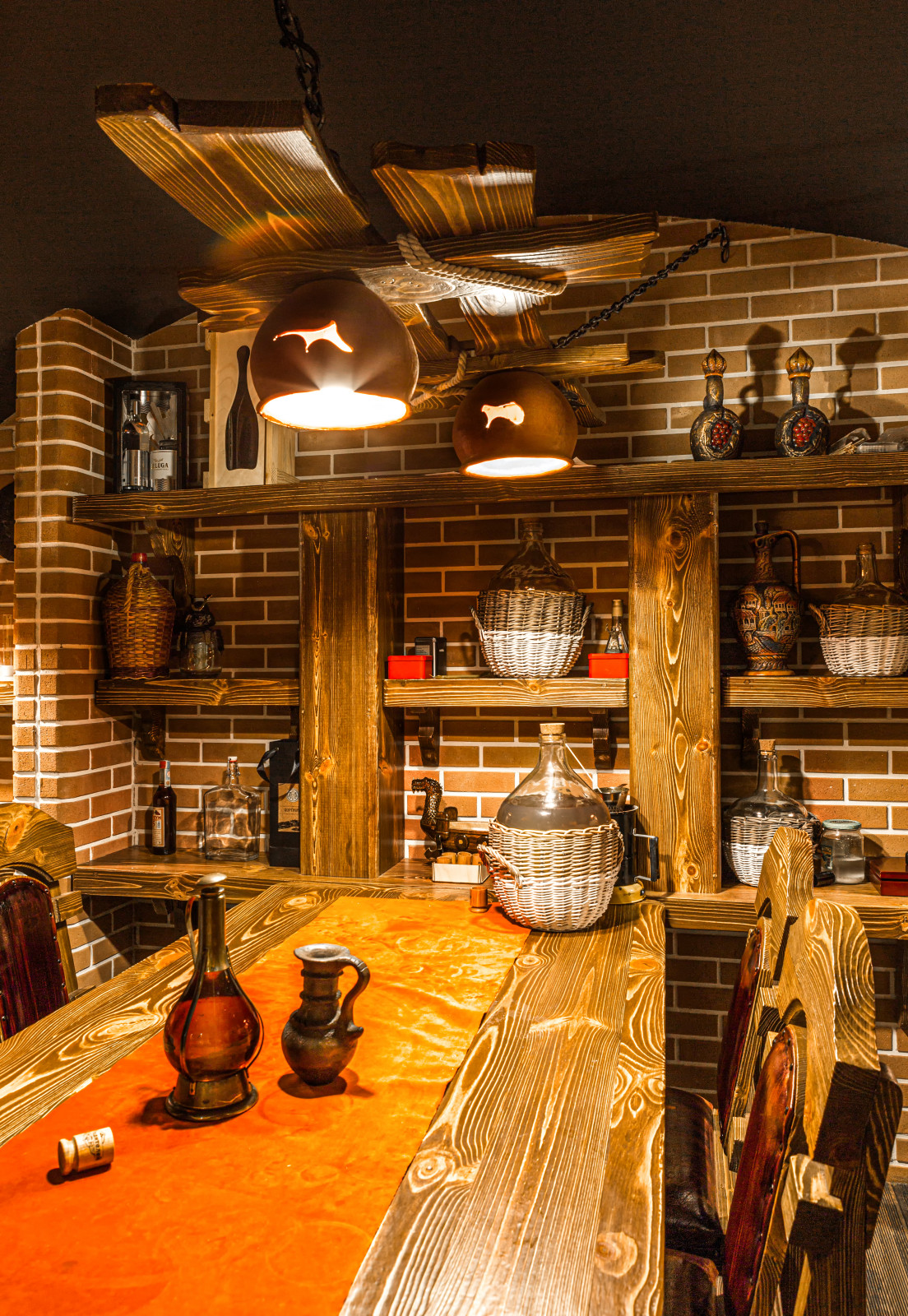 Винный погреб в загородном доме в г.Находка