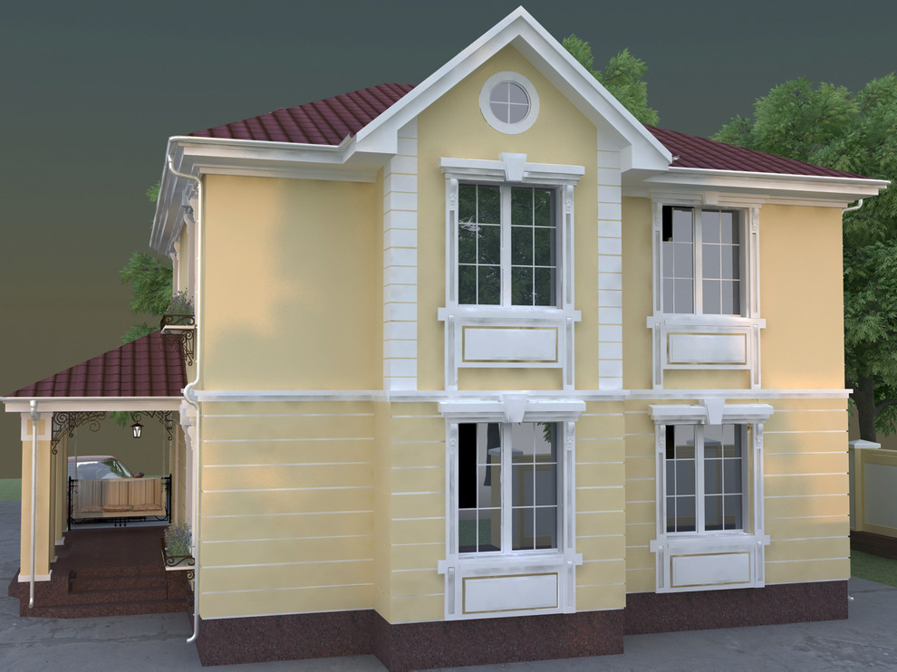 Коттедж в классическом стиле