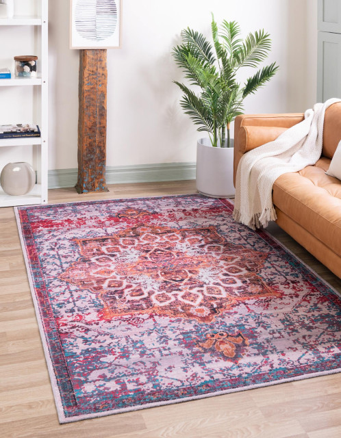 Unique Loom Renaissance Roma Area Rug, 7' 3 x 10' 0 Rectangular ...