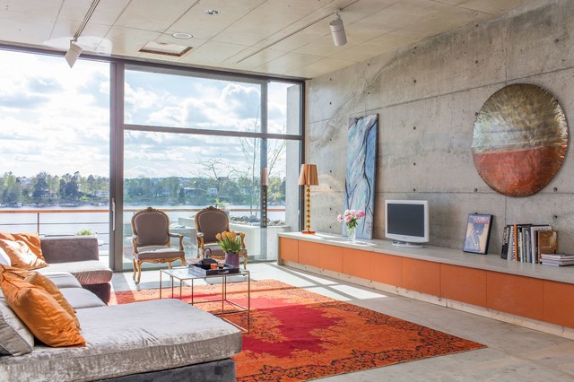 waterfront house archipelago moderne-dagligstue