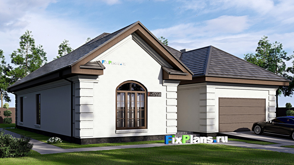 Проект одноэтажного дома 20х16м S245м2 F-17558
