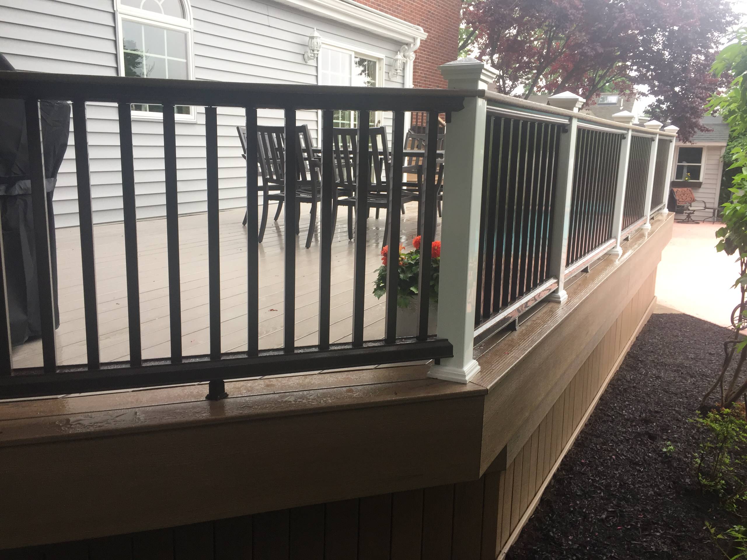 Patio deck renovation