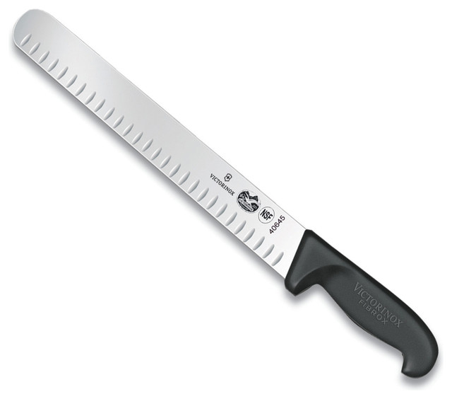Victorinox Fibrox 12" Granton Ham and Roast Beef Slicing Knife 40645