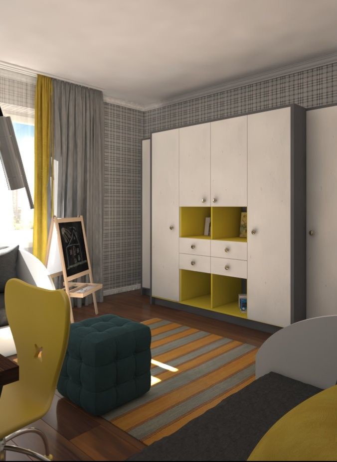 переделка детской