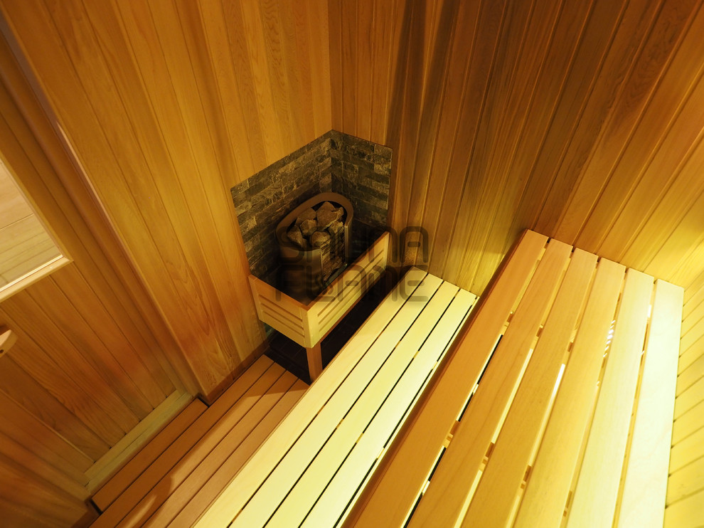 Сауна со светодиодной подсветкой