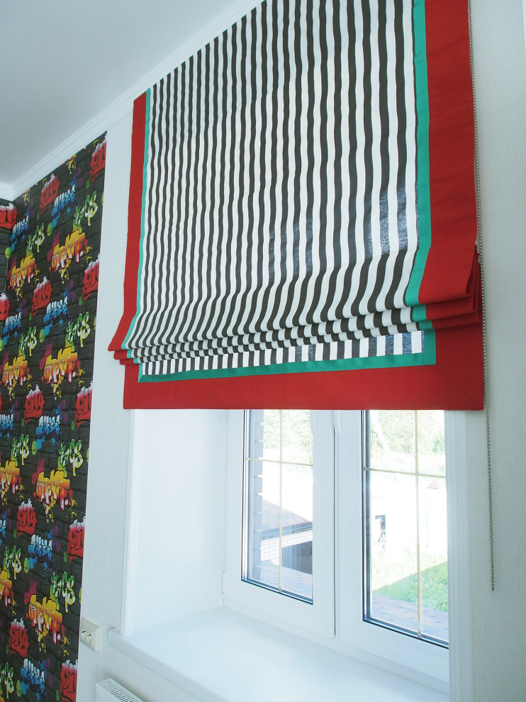 Оформление текстилем загородного дома в Морозово