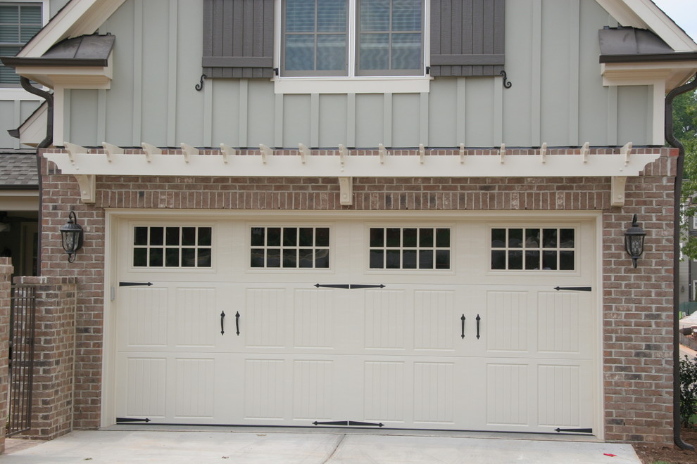 Example of a mountain style garage design in Raleigh