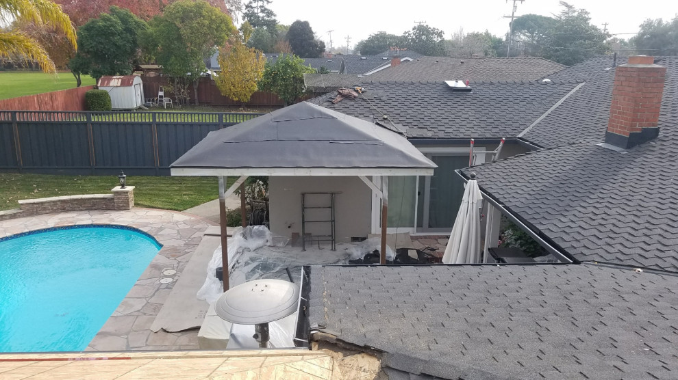Pool house & Outdoor kitchen remodel