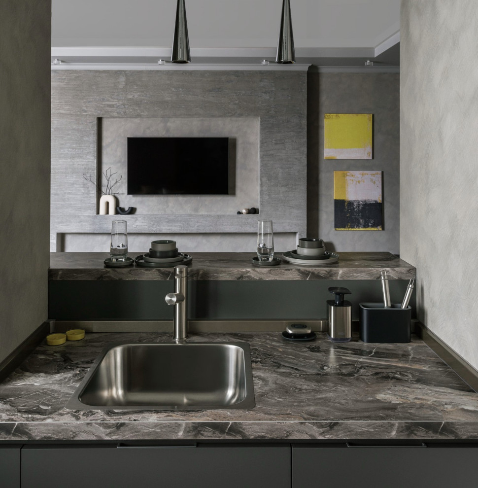 Квартира выходного дня в оттенках серого