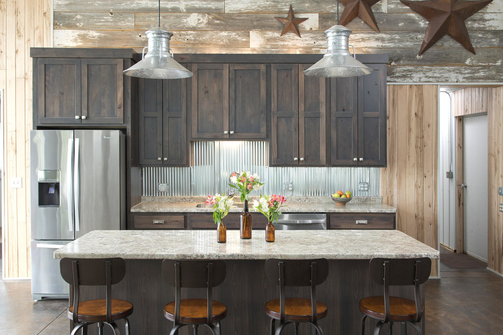 Inspiration for a mid-sized country kitchen in Minneapolis.