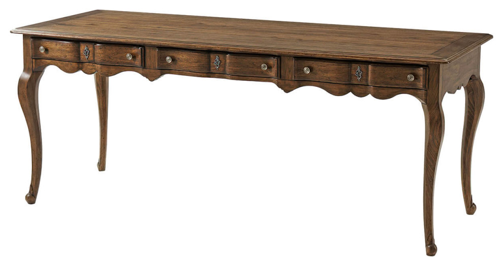 French Provincial Desk Traditional Desks And Hutches by English