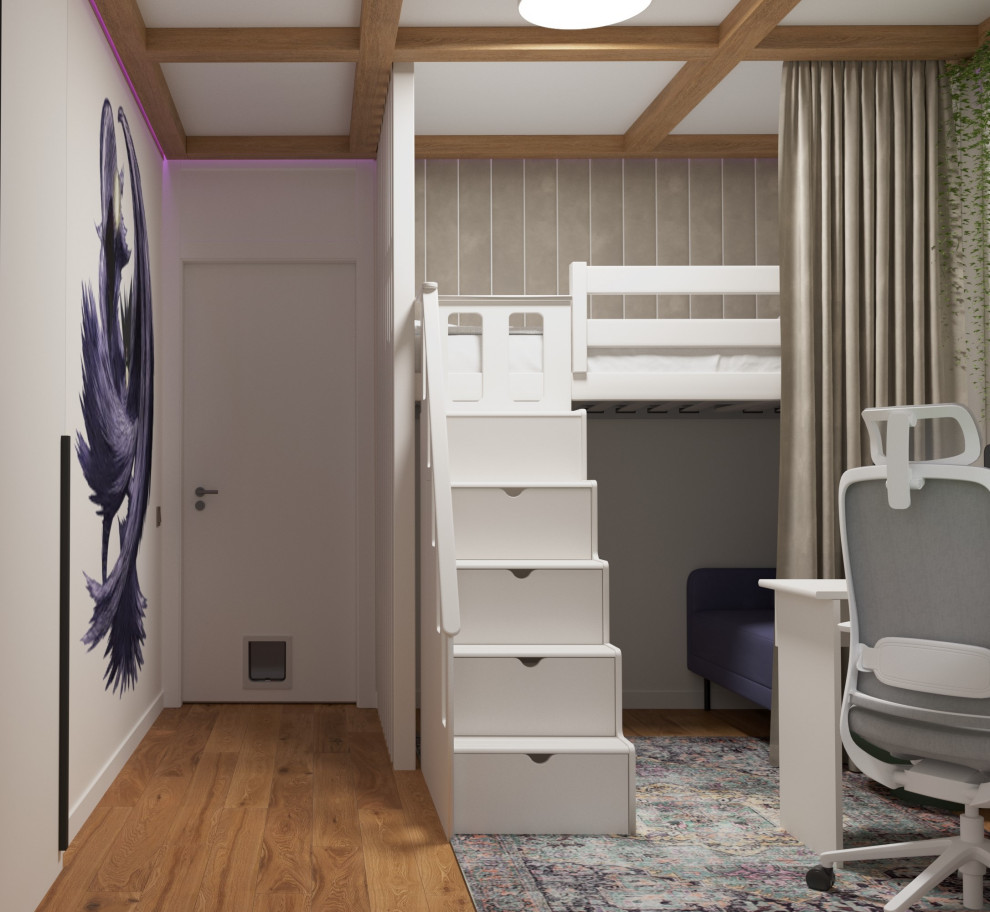 Проект квартиры в Москве, джапанди