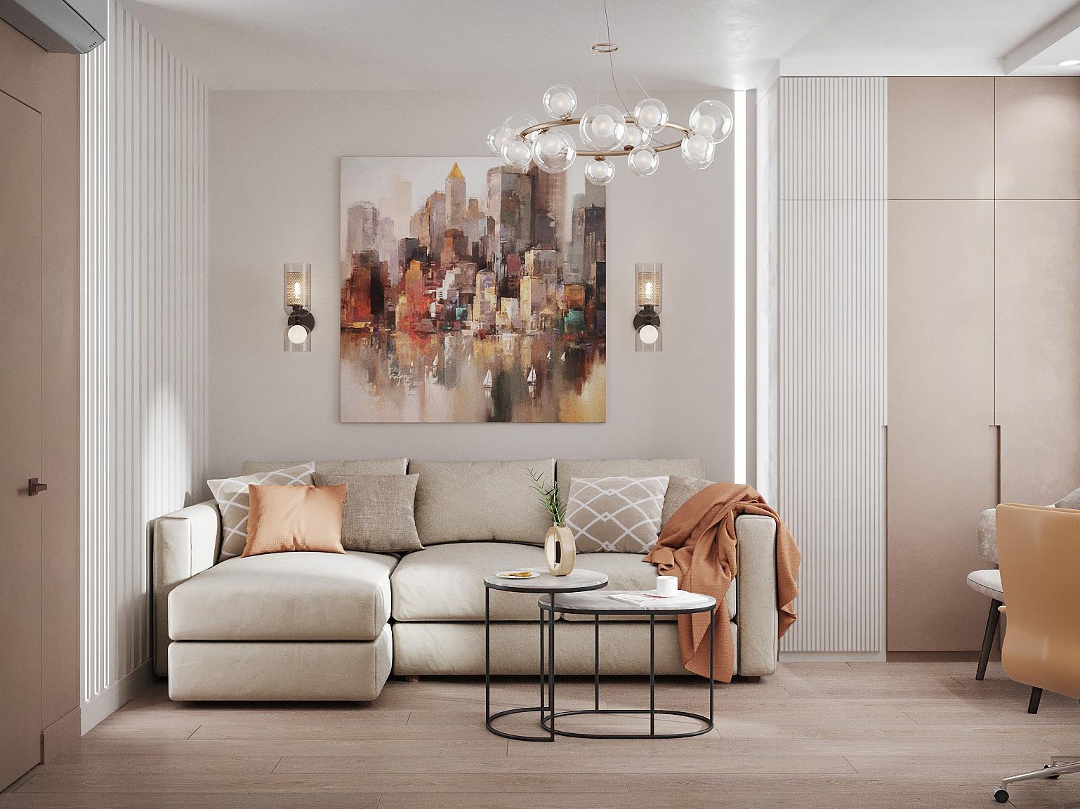 Квартира 53 кв.м. ЖК Преображение