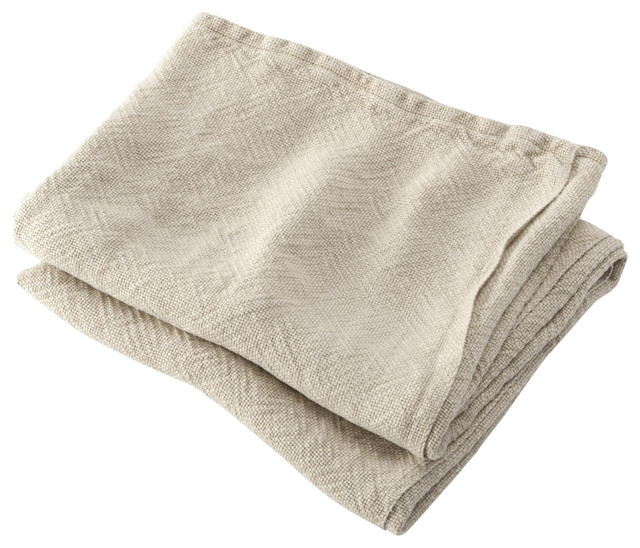 USA Made Linen Hand Towel, Natural
