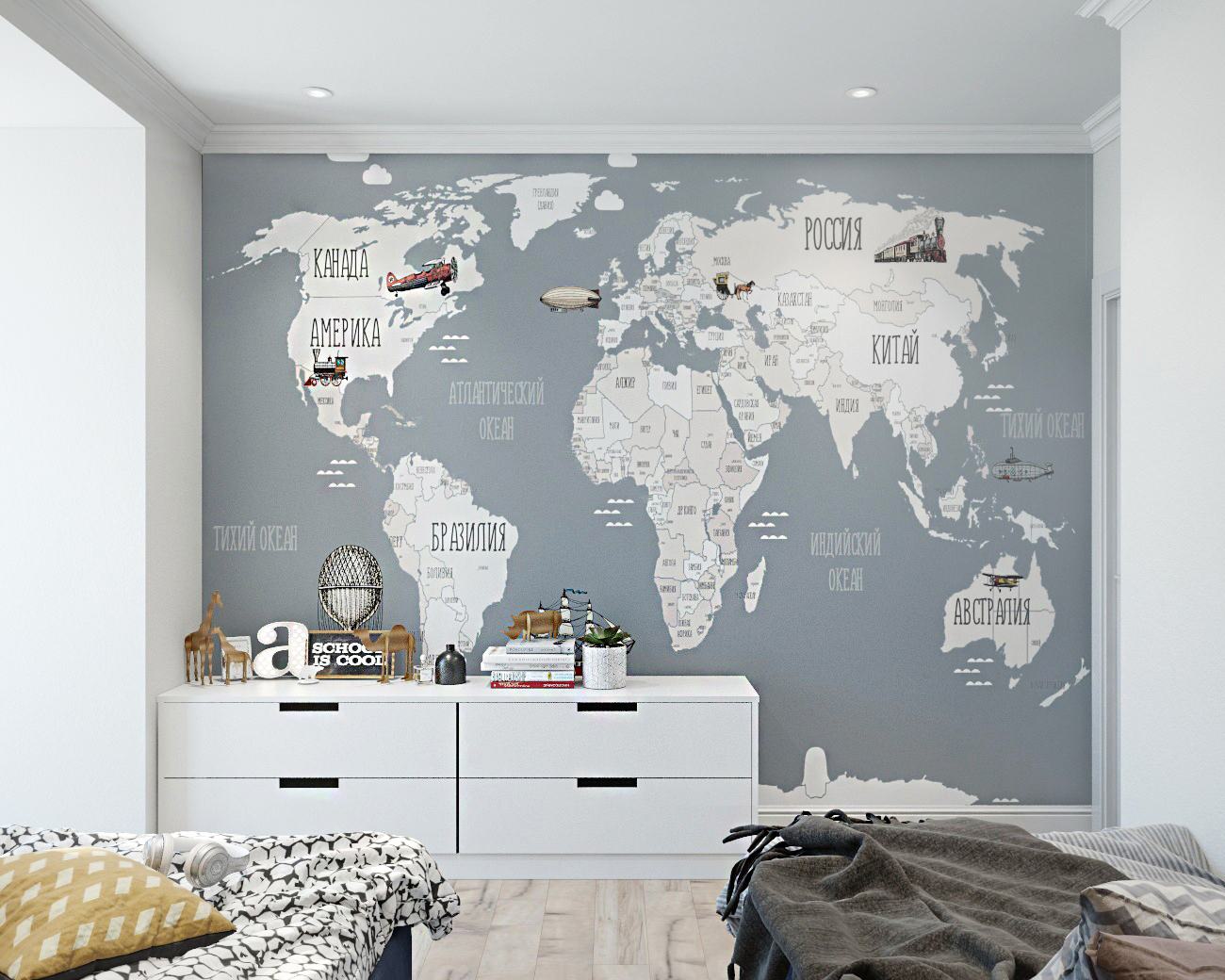 Дизайн проект 4-х комнатной квартиры в ЖК Планета