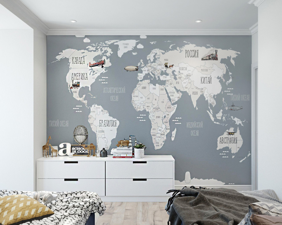 Дизайн проект 4-х комнатной квартиры в ЖК Планета