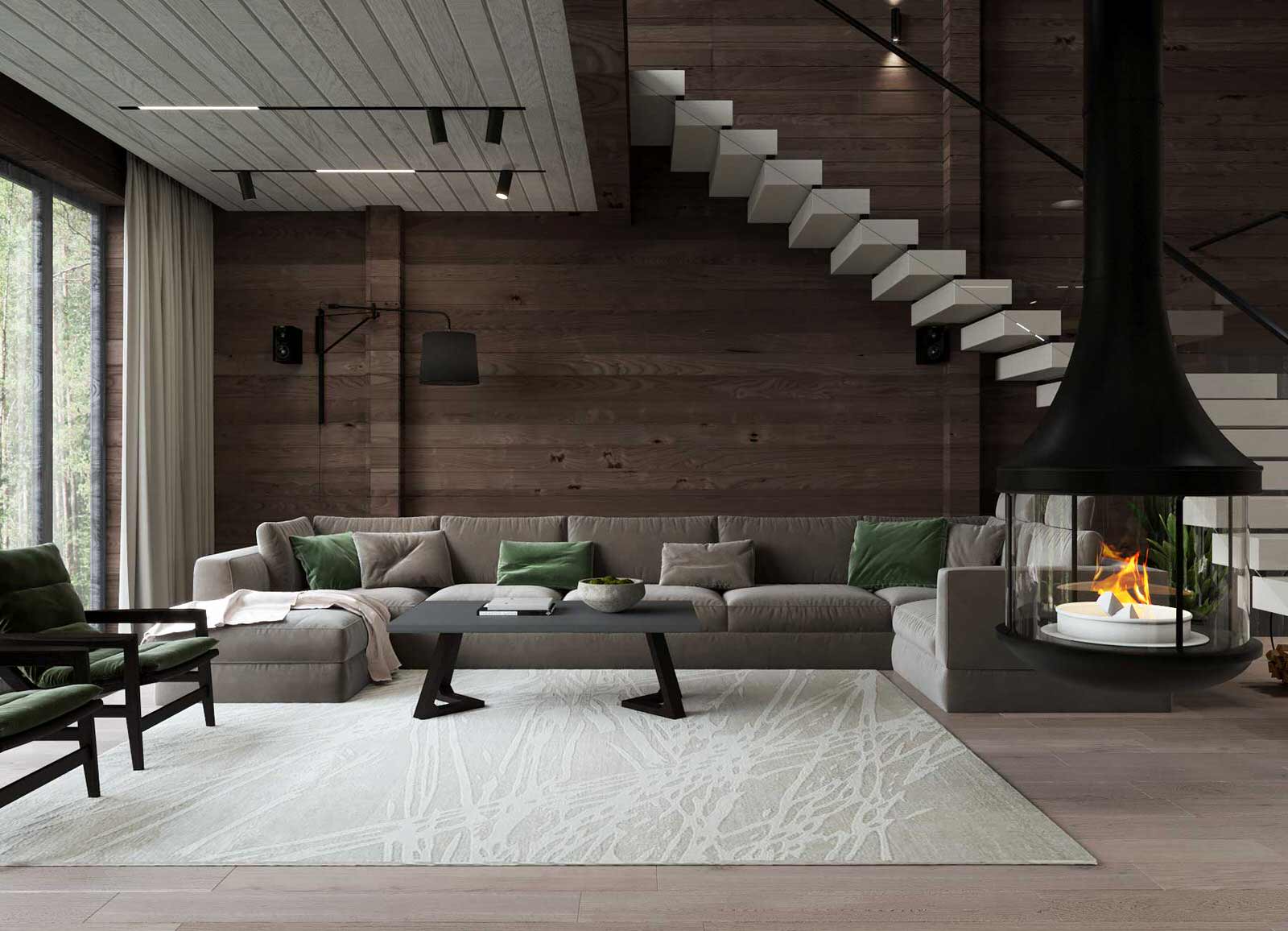 Коттедж из клееного бруса