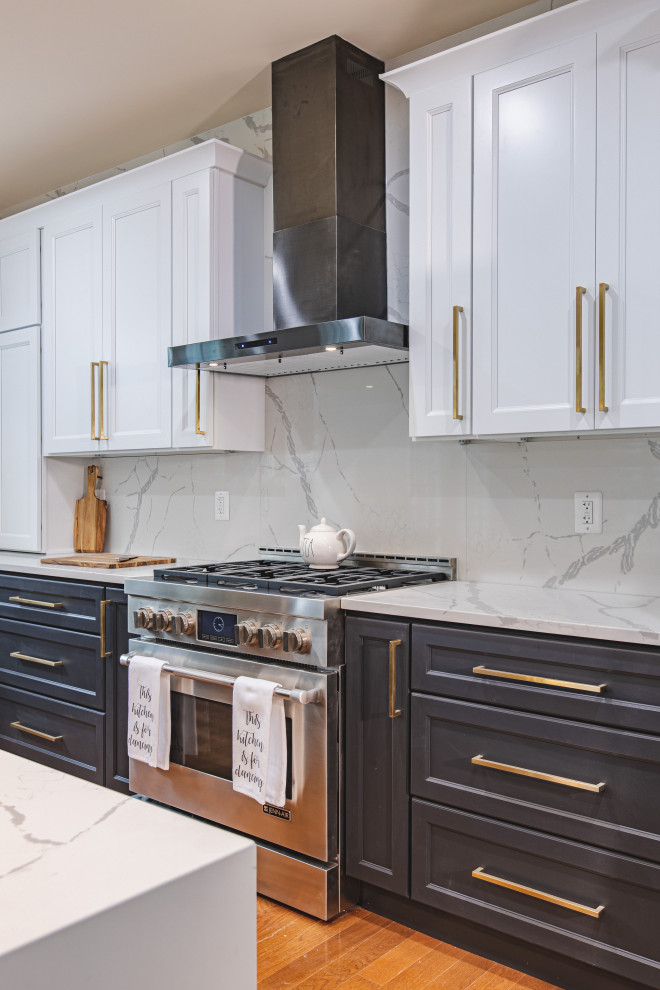 Inspiration for a modern kitchen remodel in Baltimore