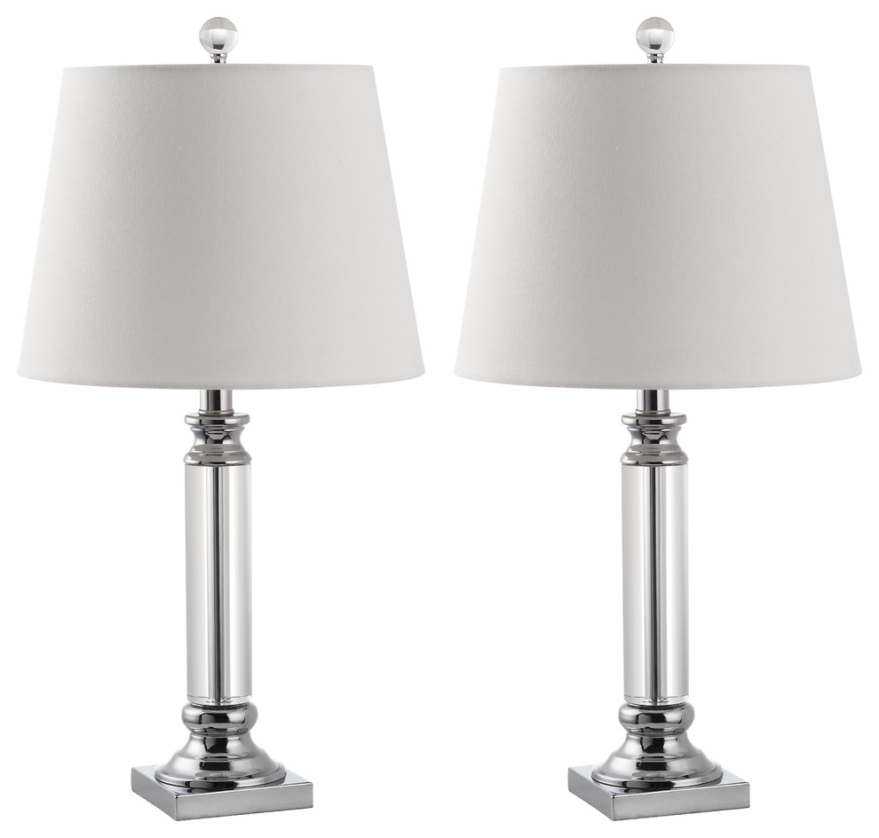 Safavieh Zara Crystal Table Lamps, 24"H, Set of 2 - Transitional - Lamp  Sets - by HedgeApple | Houzz