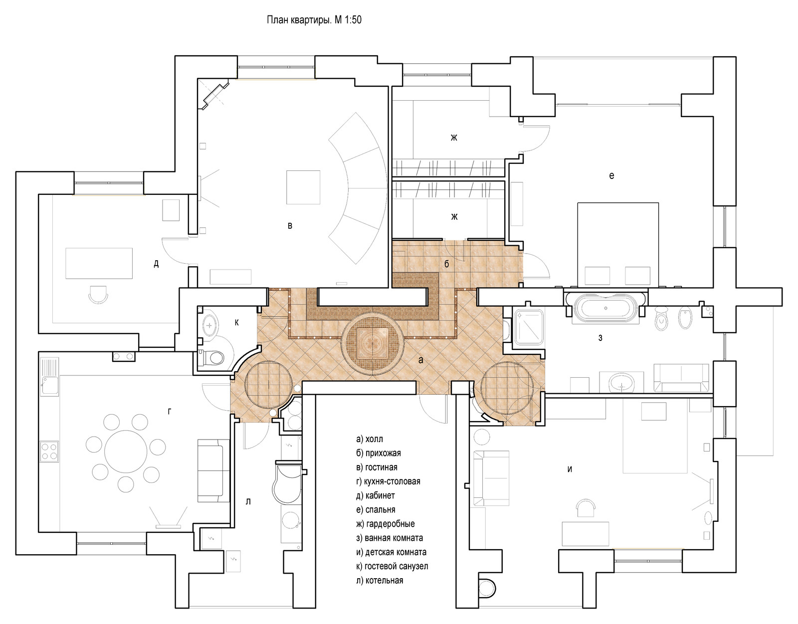 Квартира в центре города