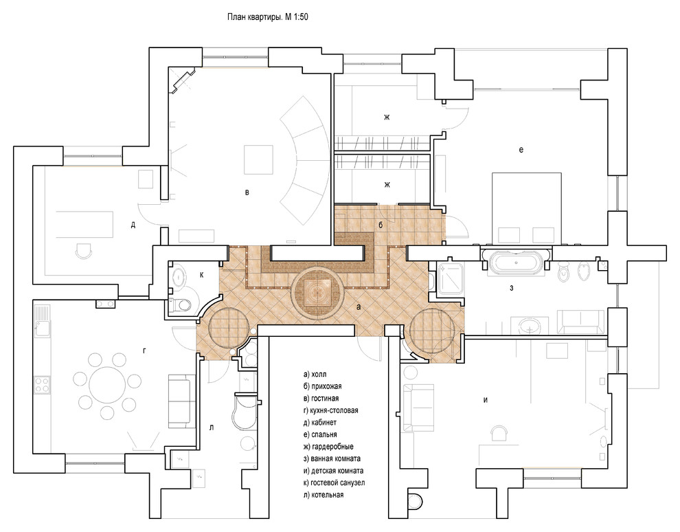 Квартира в центре города