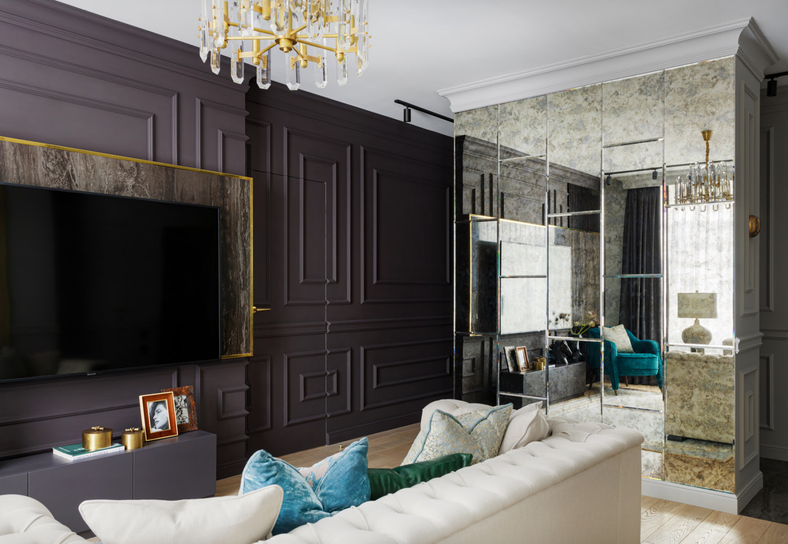 Стилизация квартиры на Тверской