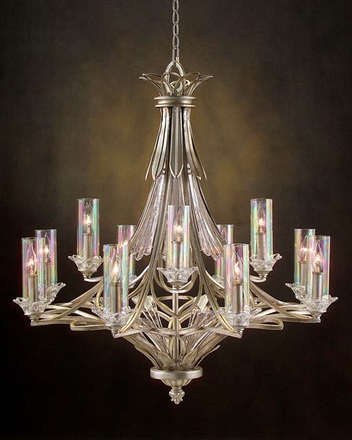 John Richard 12 Light Chandelier AJC8646 Contemporary Chandeliers
